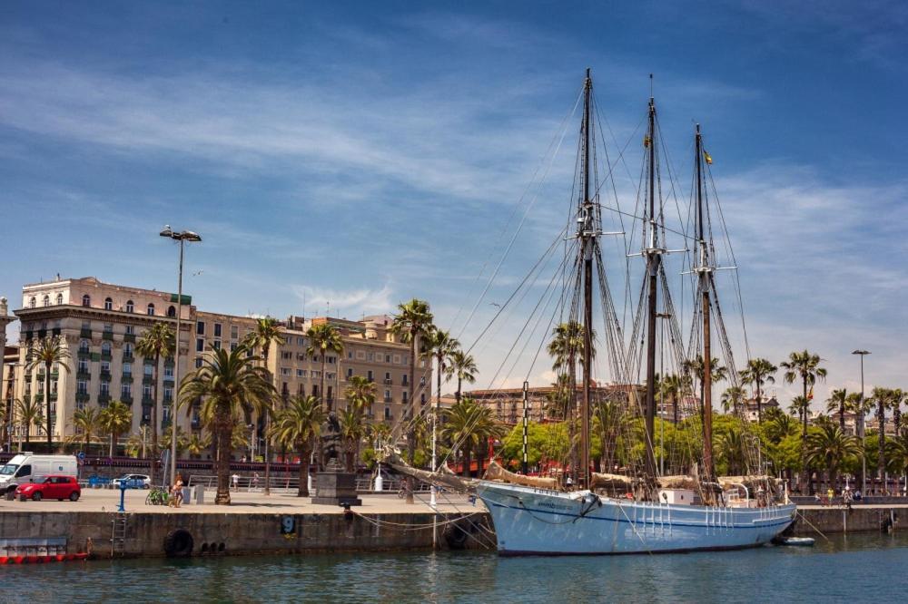 Port Vell! Beach Barcelona Centro! Exteriör bild